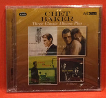 Load image into Gallery viewer, CHET BAKER - THREE CLASSIC ALBUMS PLUS - CD (NEW/SEALED)
