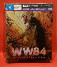 Load image into Gallery viewer, WONDER WOMAN 1984  -  4K ULTRA HD  &amp;  BLU-RAY  - LTD EDITION STEELBOOK (NEW/ SEALED)
