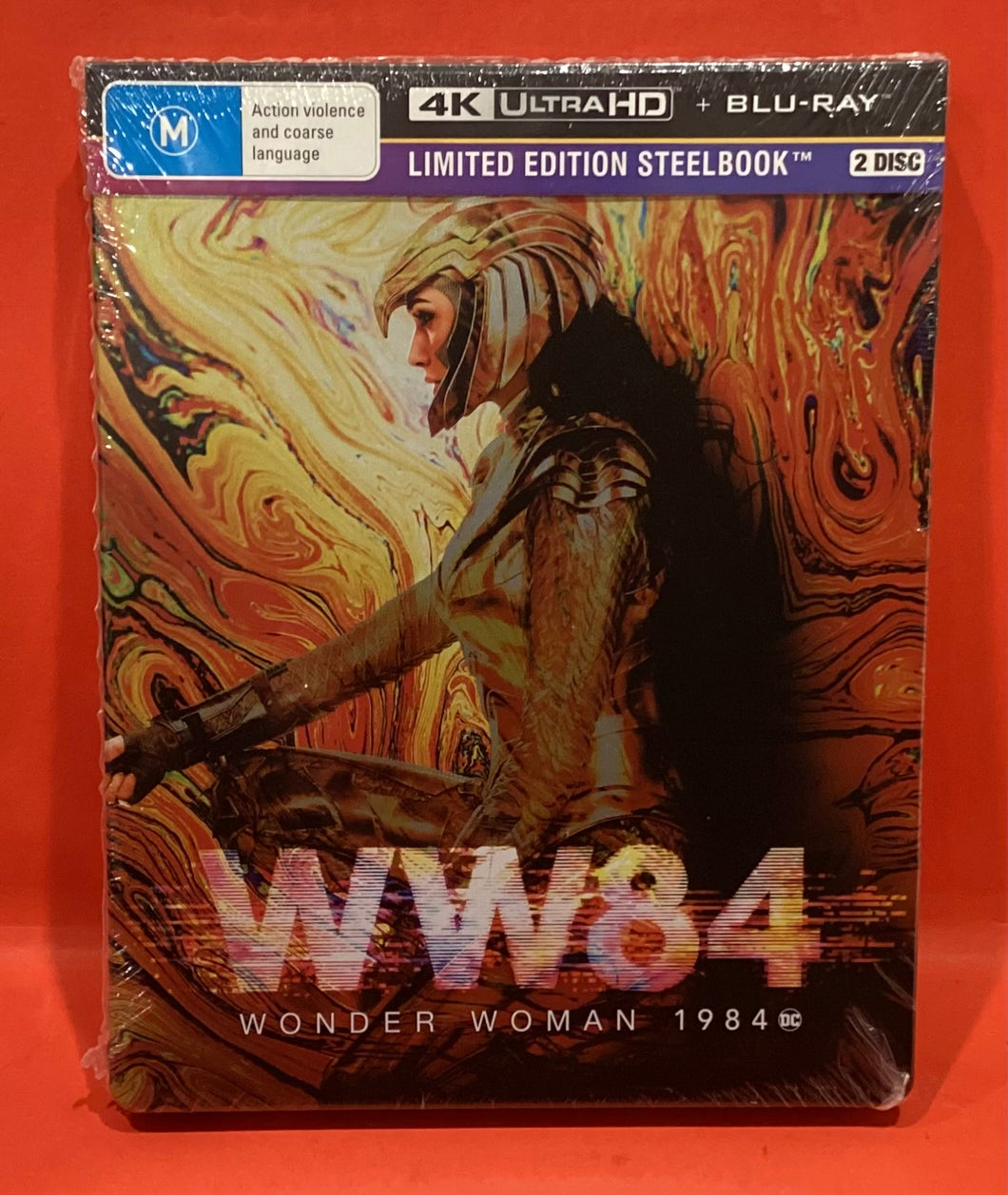 WONDER WOMAN 1984  -  4K ULTRA HD  &  BLU-RAY  - LTD EDITION STEELBOOK (NEW/ SEALED)