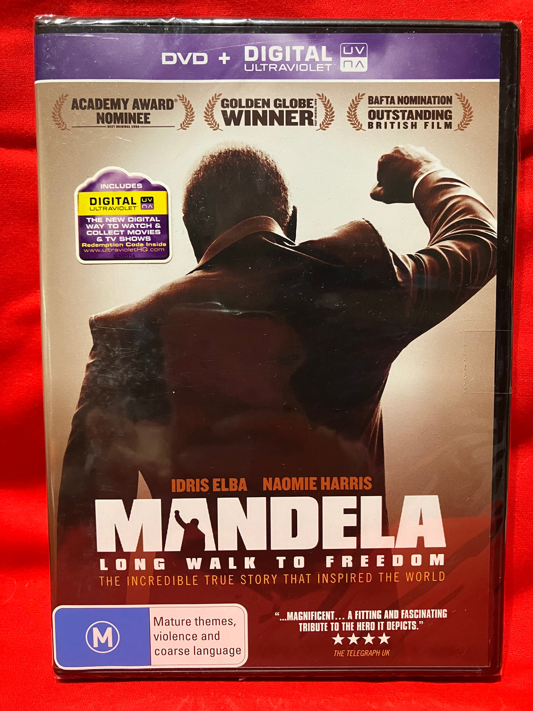 MANDELA - LONG WALK TO FREEDOM - DVD (SEALED)
