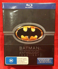 Load image into Gallery viewer, BATMAN: THE MOTION PICTURE ANTHOLOGY 1989-1997 -  BLU RAY (NEW/ SEALED)
