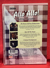 Load image into Gallery viewer, 'ALLO 'ALLO! - FLASHING VEGETABLES  (3 EPISODES)   - DVD (NEW / SEALED)

