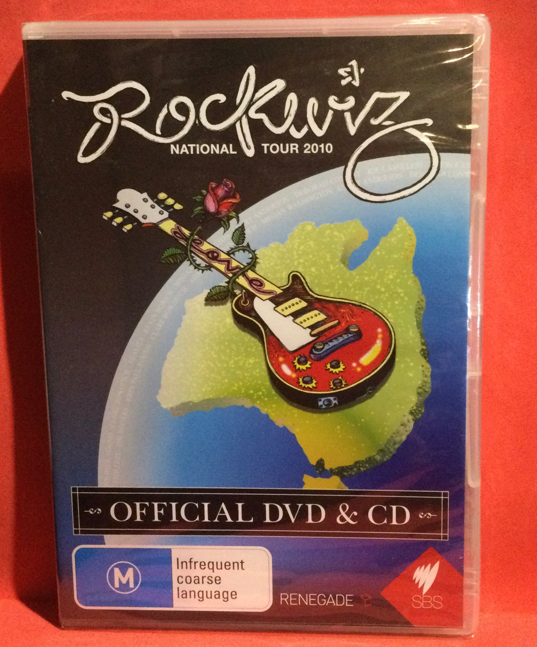 ROCKWIZ - NATIONAL TOUR 2010 - DVD AND CD (SEALED)