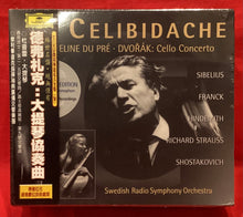 Load image into Gallery viewer, CELIBIDACHE - JAQUELINE DU PRÉ - DVORÁK - SIBELIUS - FRANK - HINDEMITH - STRAUSS - SHOSTAKOVICH - CELLO CONCERTO - 4X BOX SET -  CLASSICAL
