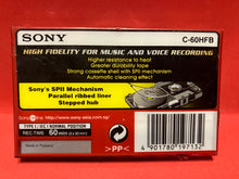 Load image into Gallery viewer, SONY HF60 BLANK CASSETTE (SEALED)
