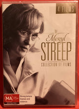 Load image into Gallery viewer, MERYL STREEP COLLECTION OF FILMS - 4 FILMS - DVD (NEW/ SEALED)
