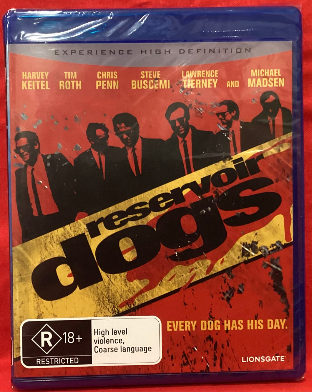 RESERVOIR DOGS - BLU-RAY (NEW/SEALED)