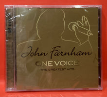 Load image into Gallery viewer, JOHN FARNHAM - ONE VOICE GREATEST HITS - 2 DISCS  - CD (NEW/ SEALED)
