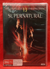 Load image into Gallery viewer, SUPERNATURAL - COMPLETE THIRTEENTH SEASON - DVD (NEW/ SEALED)

