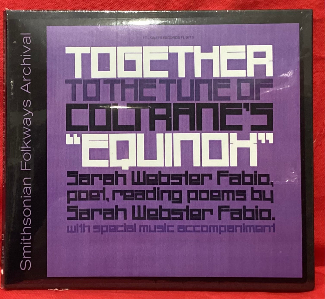 SARAH WEBSTER FABIO - TOGETHER TO THE TUNE OF COLTRANE'S 