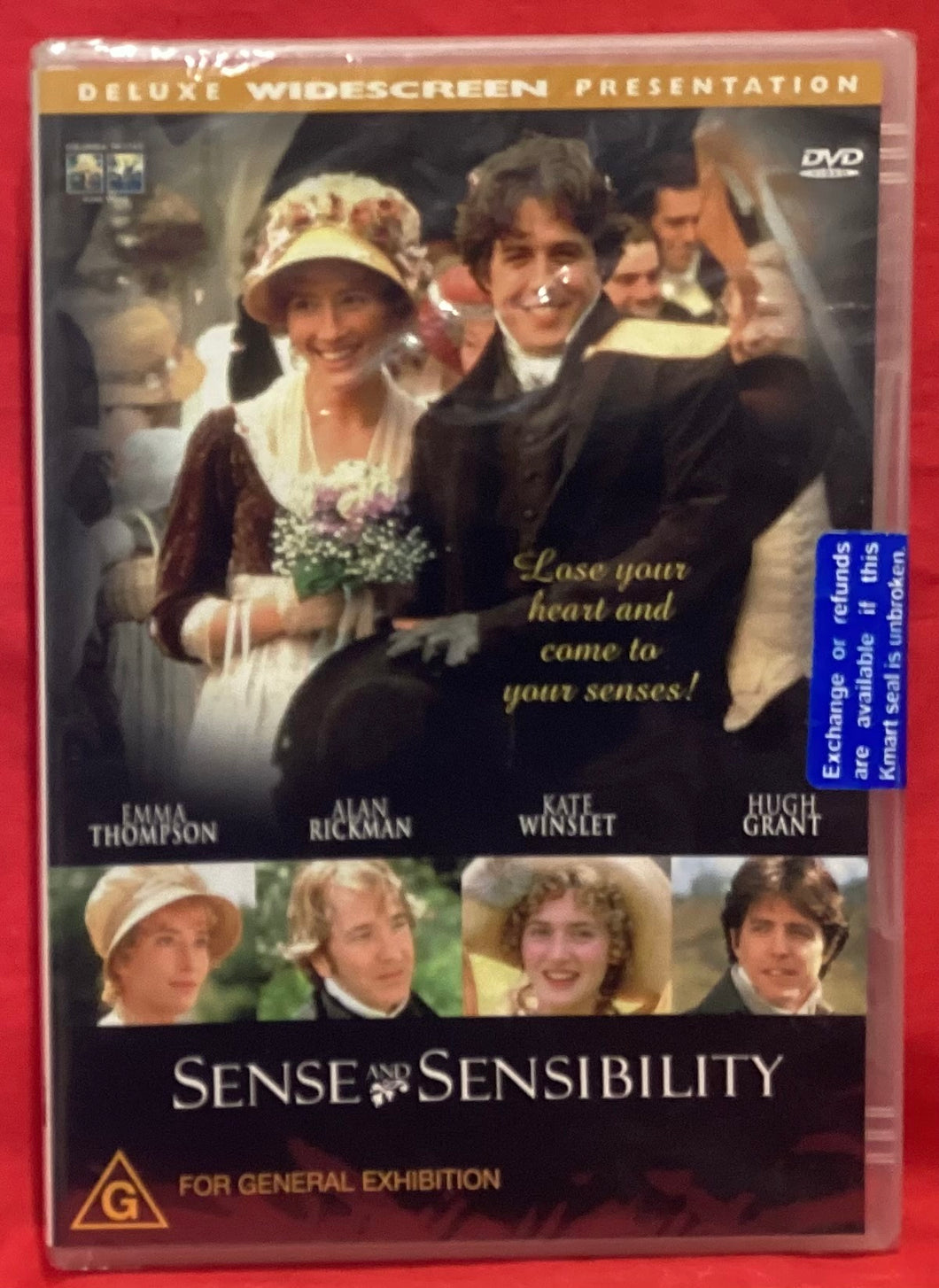 SENSE & SENSIBILITY (1995) - DVD (NEW/ SEALED)