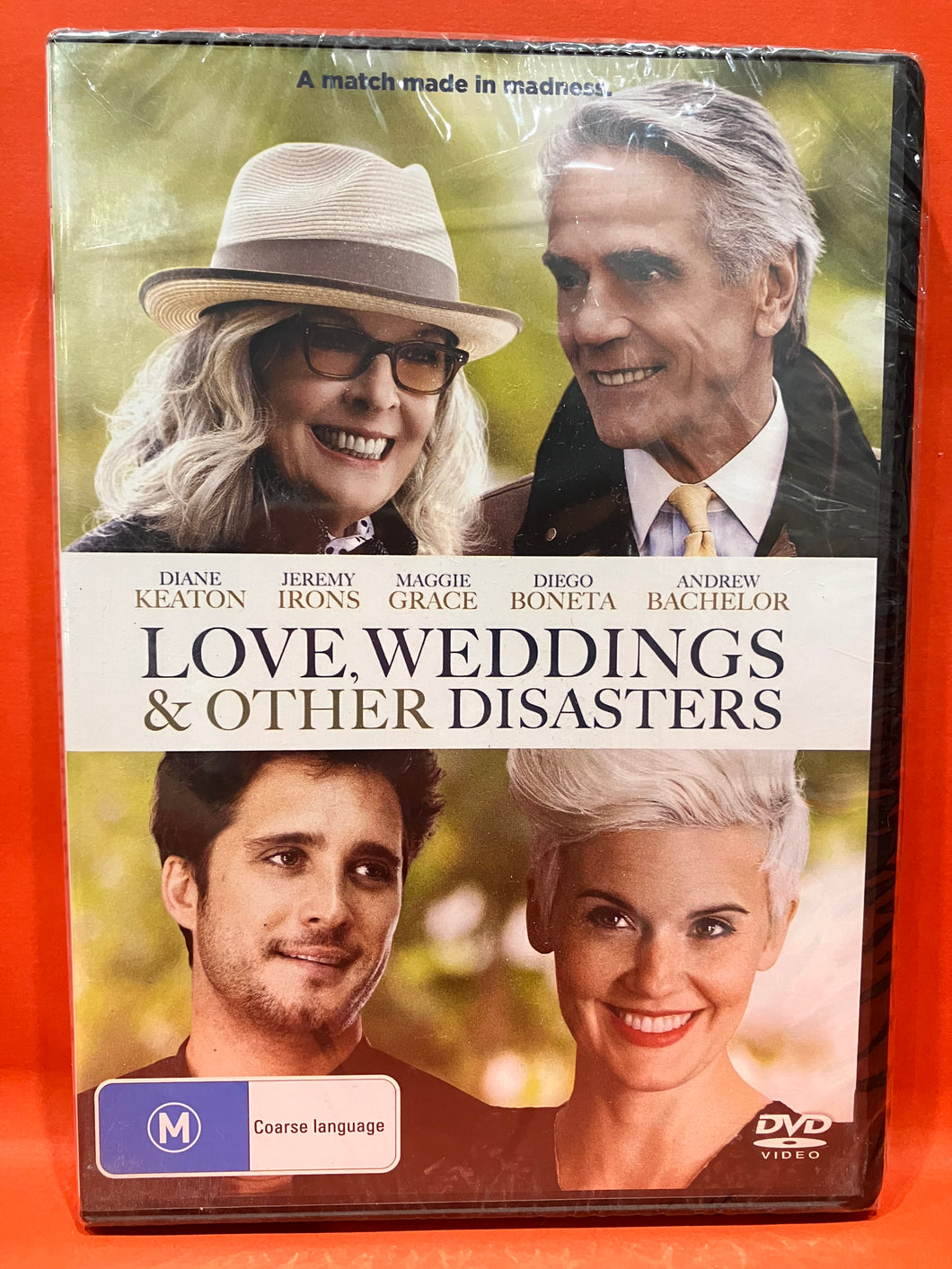 LOVE, WEDDINGS & OTHER DISASTERS - DVD (NEW/ SEALED)