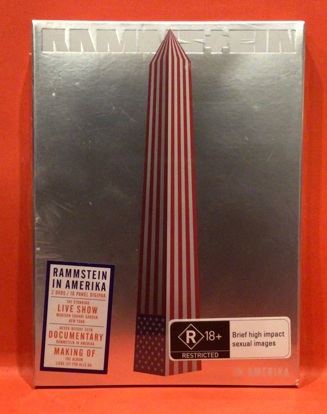RAMMSTEIN - IN AMERIKA - 2 DISC DVD (NEW/ SEALED)