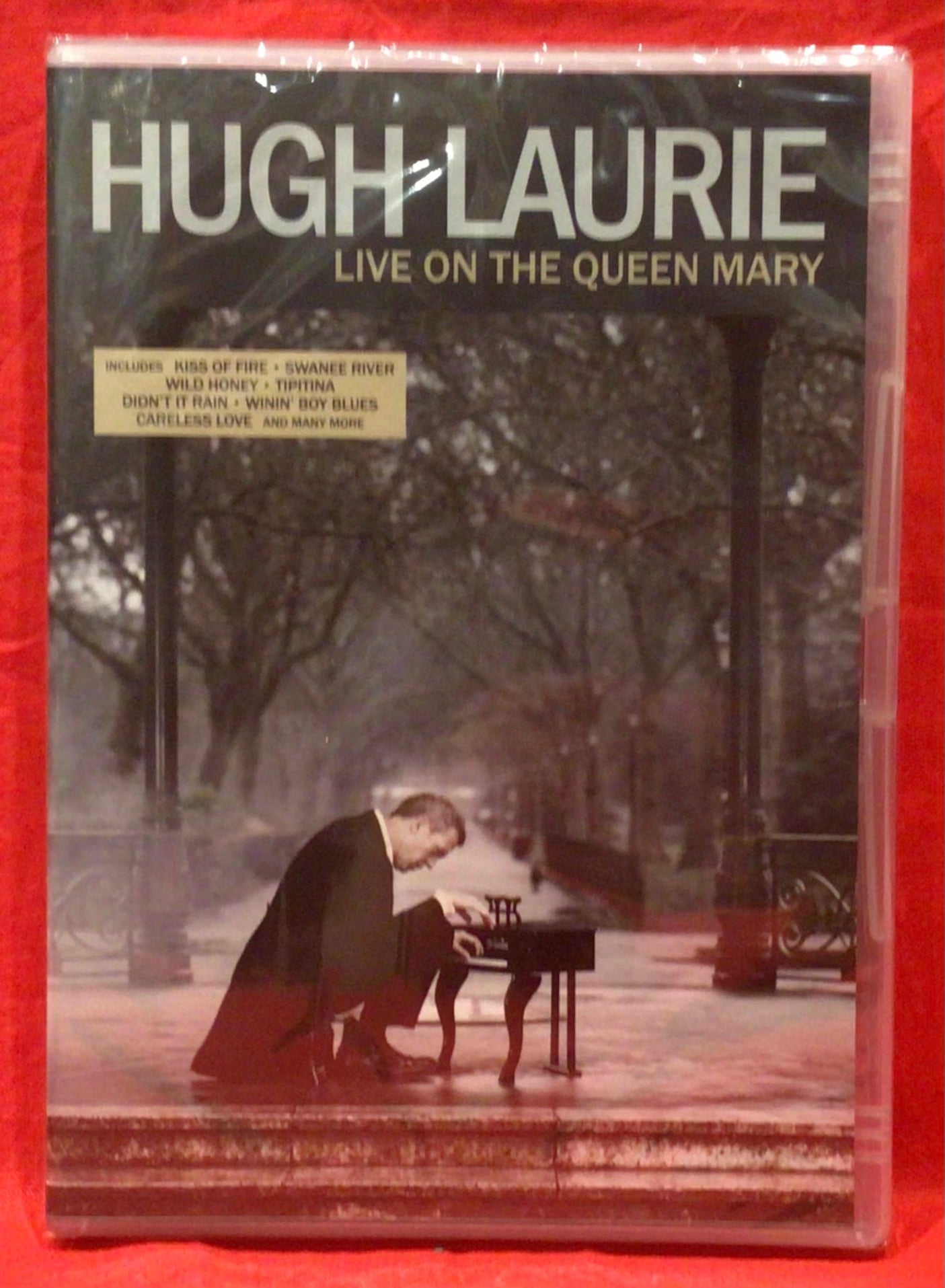 HUGH LAURIE - LIVE ON THE QUEEN MARY - DVD (NEW/ SEALED) – Dixon