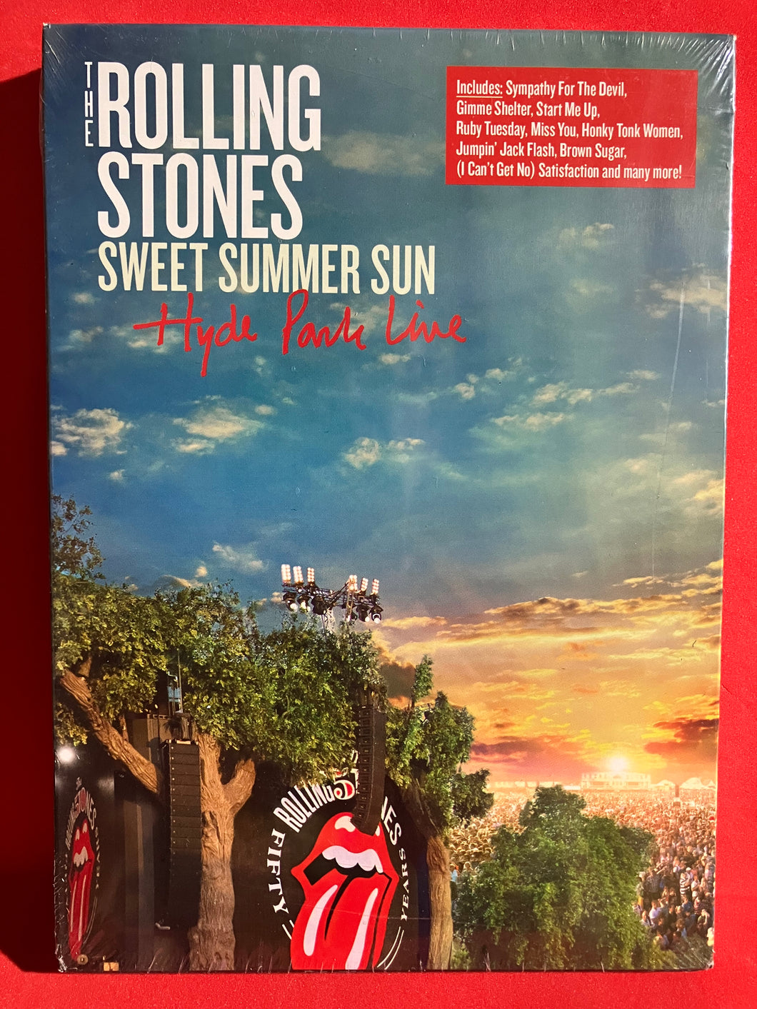 ROLLING STONES, THE - SWEET SUMMER SUN - HYDE PARK LIVE -  DVD (SEALED)