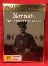 Load image into Gallery viewer, MONASH - THE FORGOTTEN ANZAC   - DVD (NEW / SEALED)
