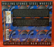 Load image into Gallery viewer, ROLLING STONES - STEEL WHEELS LIVE - ATLANTIC CITY - DVD/ 2 CD (NEW/ SEALED)
