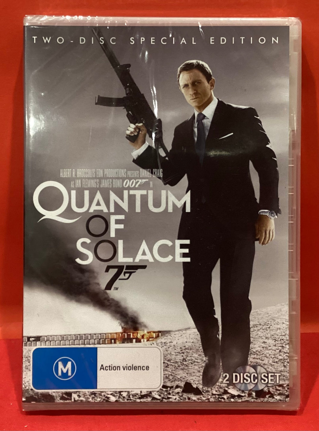 QUANTUM OF SOLACE - JAMES BOND 007 - 2 DISC DVD (NEW/SEALED)
