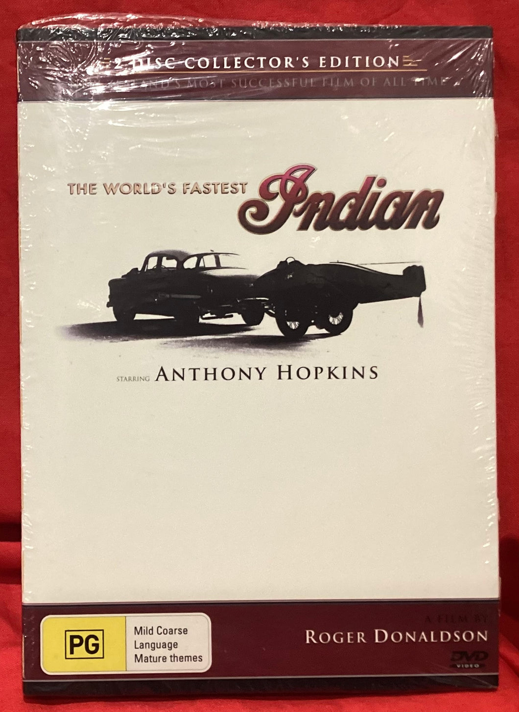 THE WORLD'S FASTEST INDIAN - 2 DISC DVD (NEW/ SEALED)