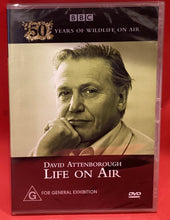 Load image into Gallery viewer, DAVID ATTENBOROUGH - LIFE ON AIR - DVD (NEW/ SEALED)
