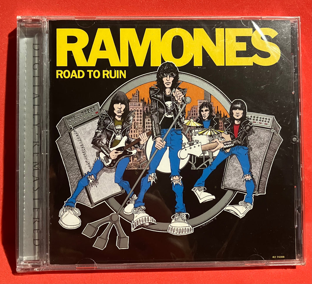 RAMONES - ROAD TO RUIN - WITH BONUS TRACKS - CD (SEALED)