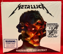 Load image into Gallery viewer, METALLICA - HARDWIRED TO SELF-DESTRUCT  - 2  CD (NEW/SEALED)
