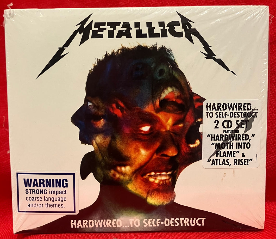 METALLICA - HARDWIRED TO SELF-DESTRUCT  - 2  CD (NEW/SEALED)
