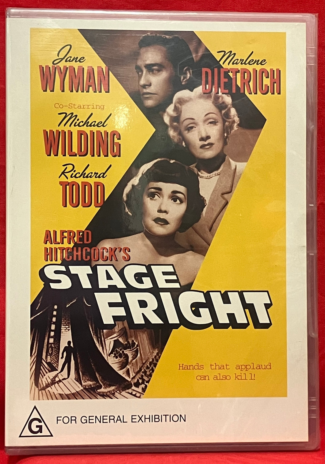 STAGE FRIGHT  - DVD (NEW/ SEALED)