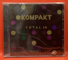 Load image into Gallery viewer, KOMPAKT - TOTAL 10 - VARIOUS  - CD (NEW/SEALED)

