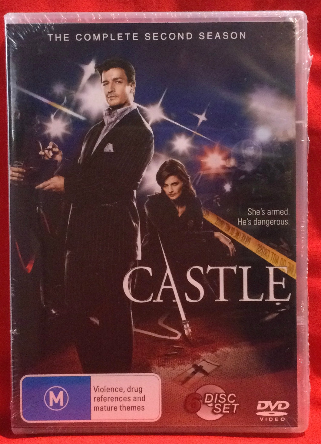 CASTLE - COMPLETE SECOND SEASON  - DVD (SEALED)