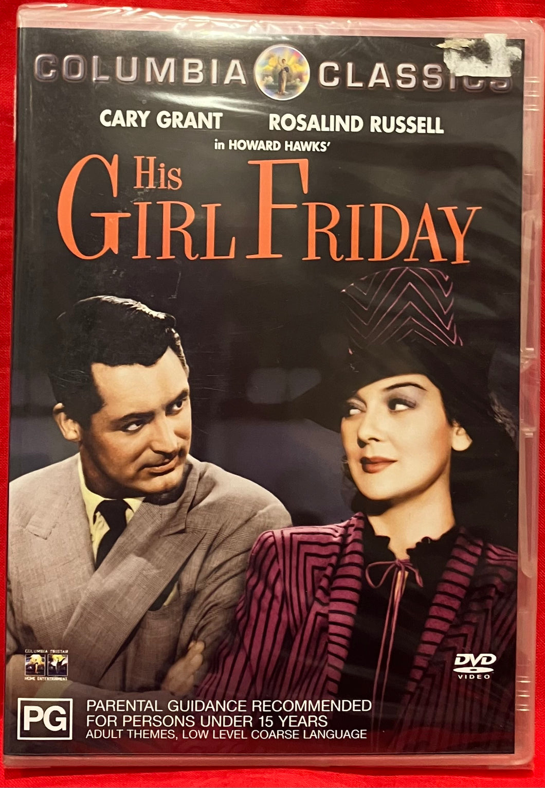 HIS GIRL FRIDAY - DVD (NEW/ SEALED)