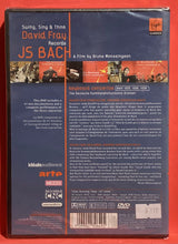 Load image into Gallery viewer, DAVID FRAY RECORDS JS BACH SWING, SING &amp; THINK - DVD (NEW/ SEALED)
