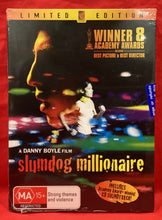 Load image into Gallery viewer, SLUMDOG MILLIONAIRE   - DVD AND BONUS CD SOUNDTRACK  (NEW / SEALED)
