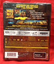 Load image into Gallery viewer, MAD MAX 5 FILM COLLECTION - 4K ULTRAHD - COLLECTOR'S EDITION (NEW / SEALED)
