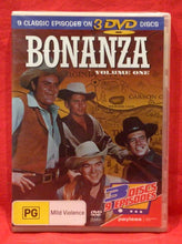 Load image into Gallery viewer, BONANZA - VOLUME ONE - 3 DISCS   - DVD (NEW / SEALED)
