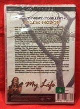 Load image into Gallery viewer, WILLIE NELSON  - MY LIFE -  THE AUTHORISED BIOGRAPHY OF  - DVD (NEW/ SEALED)

