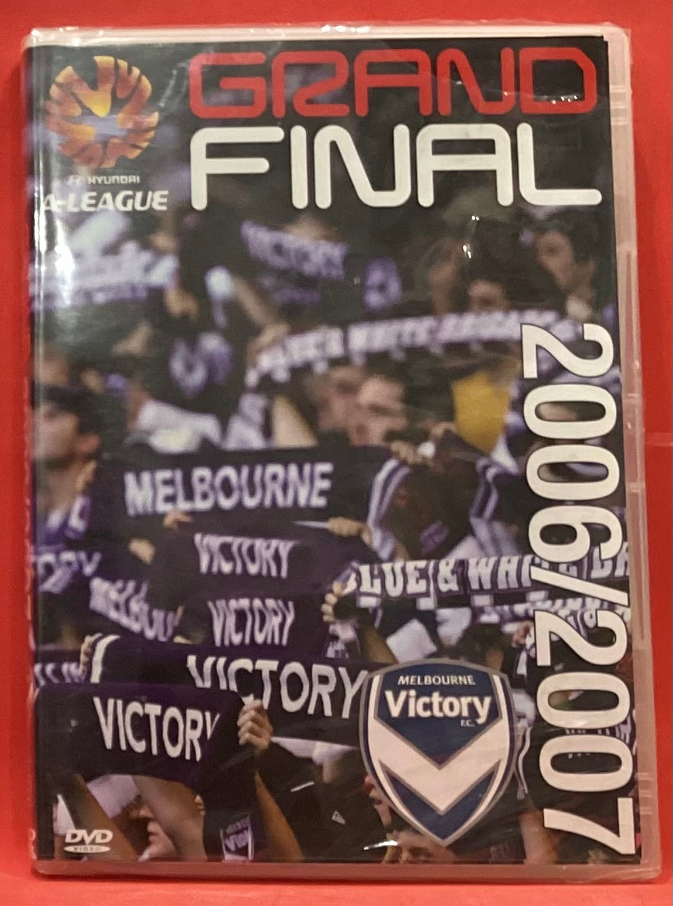 A-LEAGUE GRAND FINAL 2006/2007 DVD (NEW / SEALED)