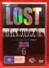 Load image into Gallery viewer, LOST - SEASON 6 - THE FINAL SEASON - 5 DISCS - DVD  (NEW/ SEALED)
