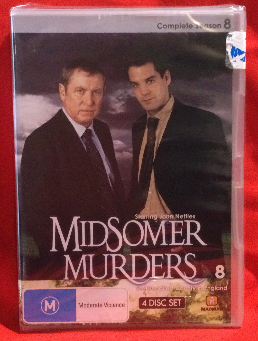 MIDSOMER MURDERS - COMPLETE SEASON 8 - DVD (SEALED)