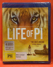 Load image into Gallery viewer, LIFE OF PI  -  BLU-RAY (NEW/ SEALED)

