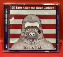 Load image into Gallery viewer, GIL-SCOTT HERON AND BRIAN JACKSON - IT&#39;S YOUR  WORLD  - CD
