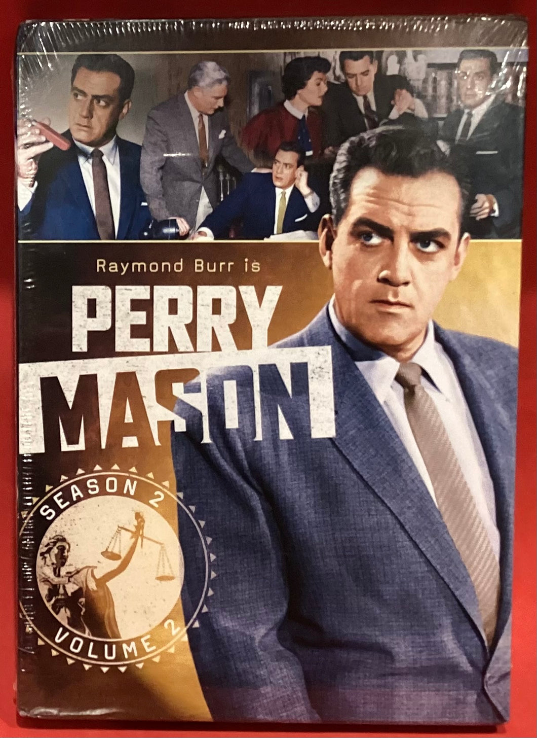 PERRY MASON - SEASON 2 VOLUME 2 - 4 DISC DVD (NEW/ SEALED)