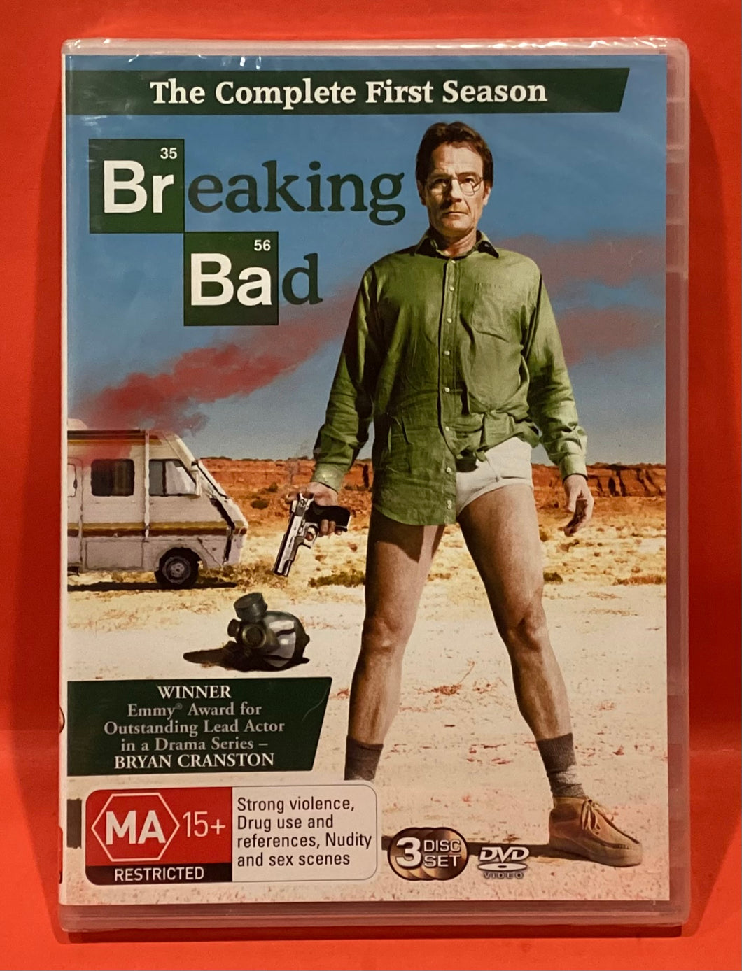 BREAKING BAD - SEASON ONE  - DVD (NEW / SEALED)