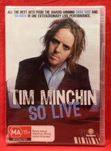 Load image into Gallery viewer, TIM MINCHIN - SO LIVE  - DVD (NEW / SEALED)
