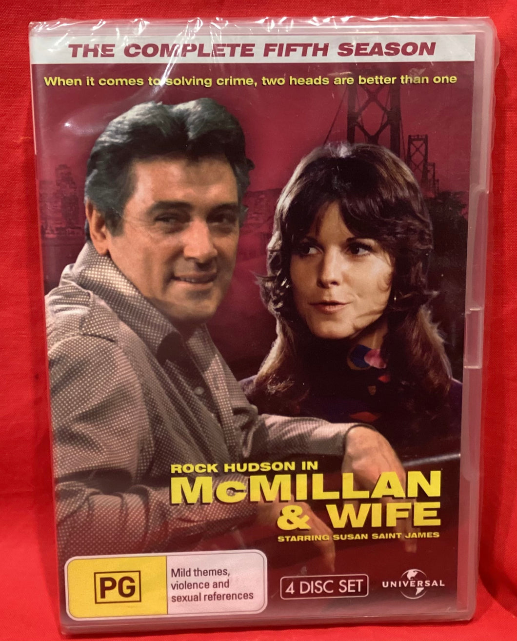 McMILLAN & WIFE - COMPLETE FIFTH SEASON  - DVD (NEW/ SEALED)