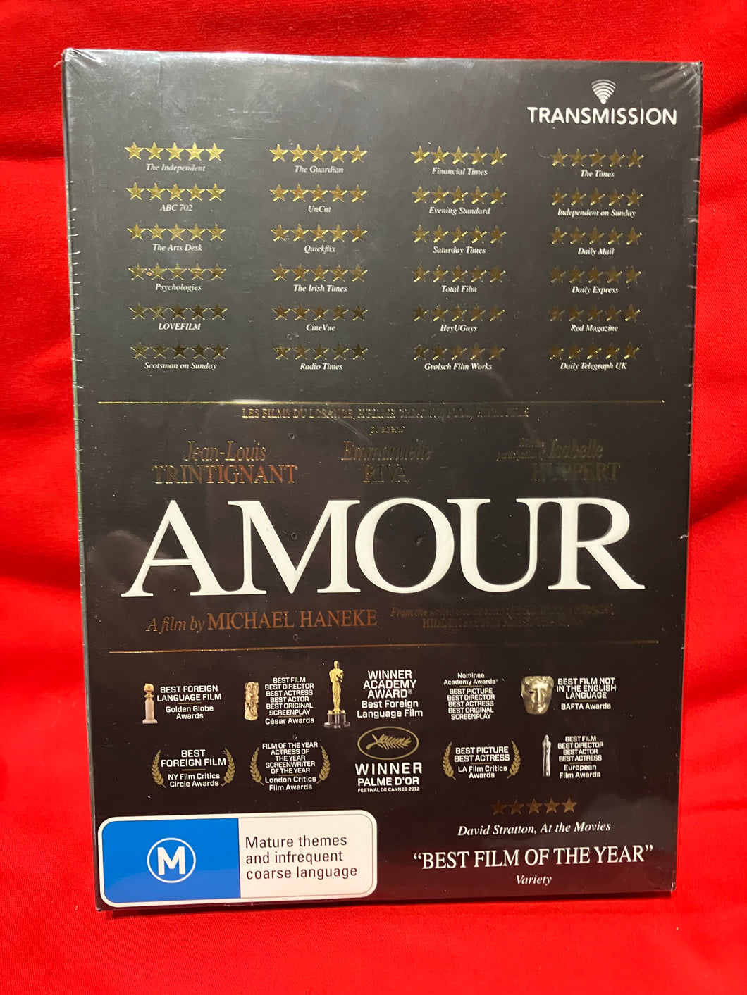 AMOUR - DVD (SEALED)