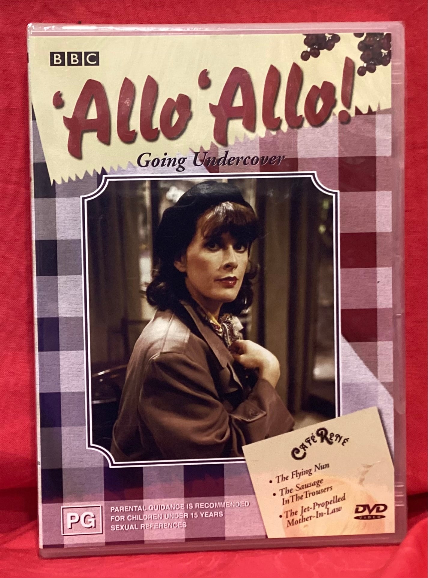 ALLO 'ALLO! - GOING UNDERCOVER (3 EPISODES) - DVD (NEW / SEALED