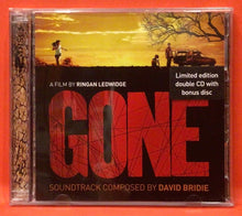 Load image into Gallery viewer, GONE   - ORIGINAL SOUNDTRACK  - 2 DISCS - DAVID BRIDIE -  CD
