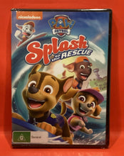 Load image into Gallery viewer, PAW PATROL - SPLASH TO THE RESCUE  - DVD (NEW/ SEALED)
