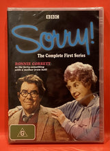 Load image into Gallery viewer, SORRY  - COMPLETE FIRST SERIES - DVD  (NEW/SEALED)
